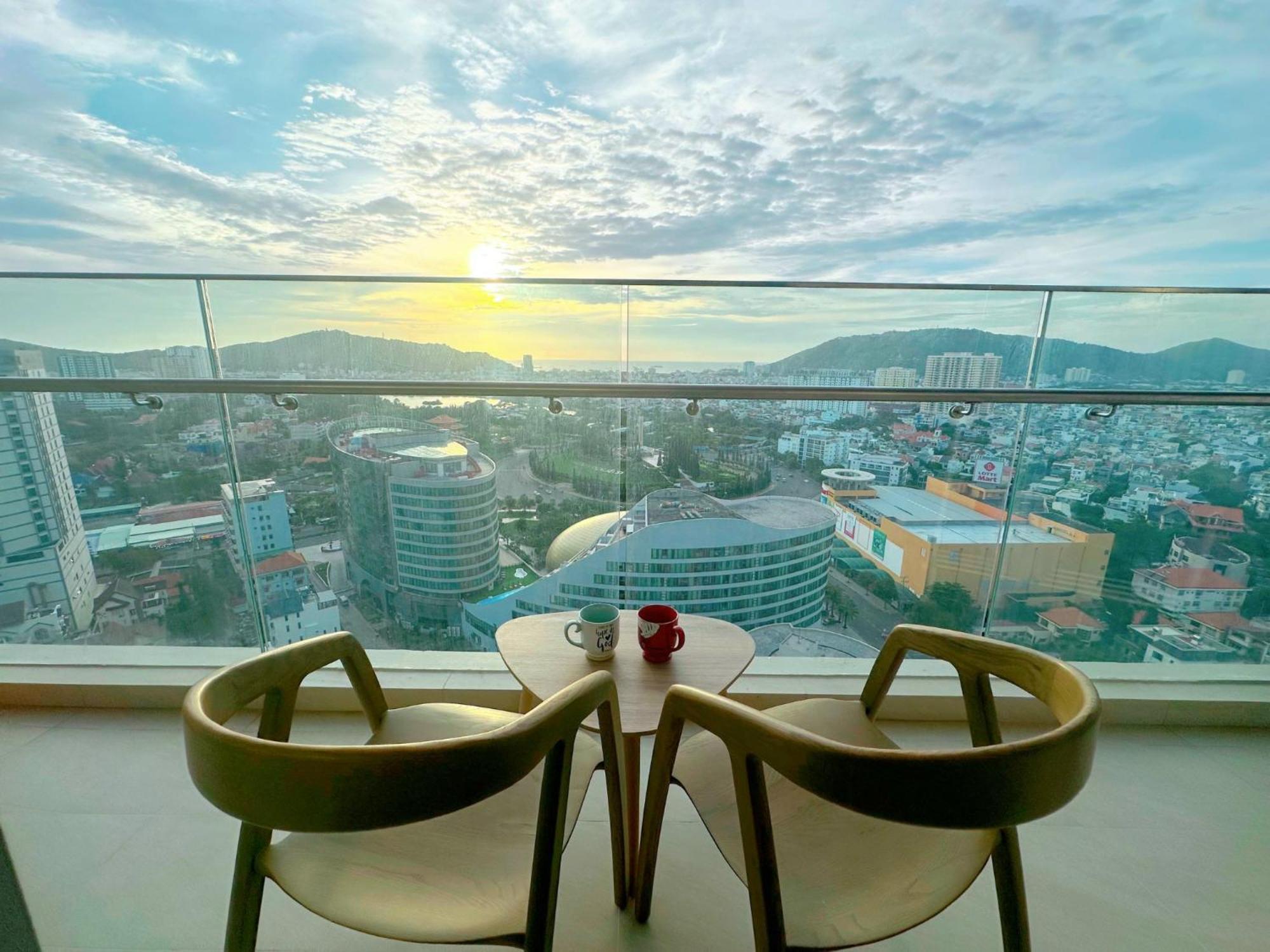 Vung Tau The Song Apartment - Ruby Homestay Esterno foto